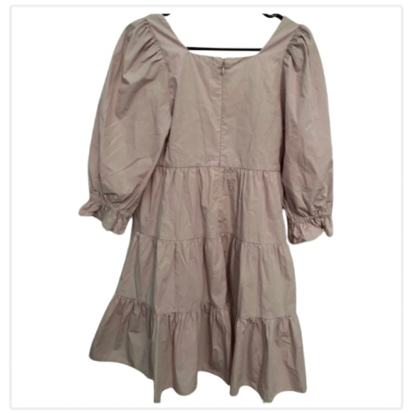 MADEWELL WOMEN'S POPLIN LIZZIE BABYDOLL DRESS - Picture 2 of 5